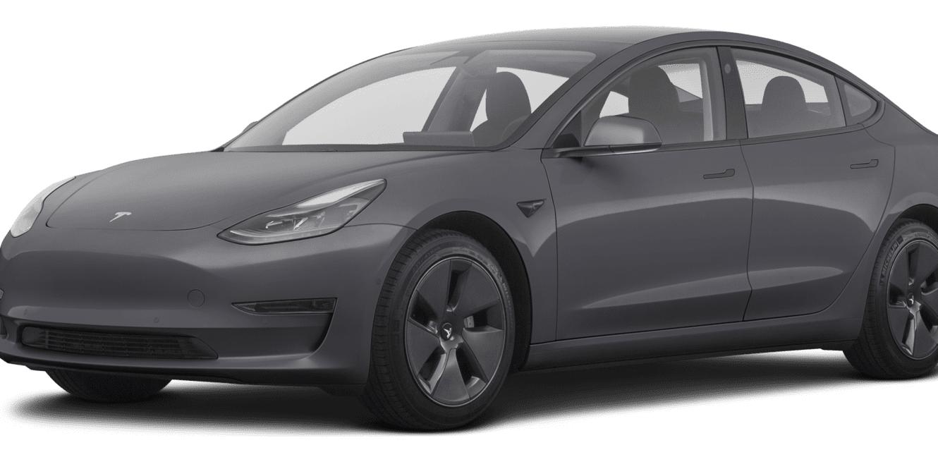 TESLA MODEL 3 2021 5YJ3E1EAXMF876636 image